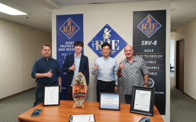 Signed a sole distribution agreement with RJE International for a professional underwater search equipment ROV